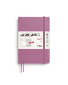 Leuchtturm1917 Agenda 2027 Weekplanner + Notities Paperback B6+ Softcover Dusty Rose
