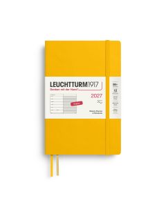Leuchtturm1917 Agenda 2027 Weekplanner + Notities Paperback B6+ Softcover Sunflower