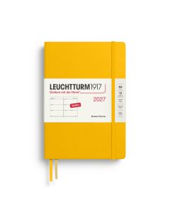 Leuchtturm1917 Agenda 2027 Weekplanner Medium Sunflower