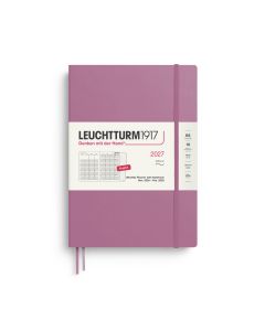 Leuchtturm1917 Agenda 2027 Maandplanner + Notebook Composition B5 Softcover Dusty Rose