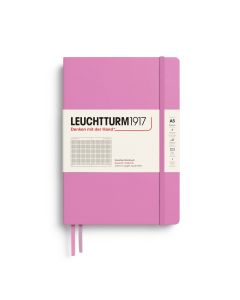 Leuchtturm1917 Notitieboek Medium Bubblegum Geruit