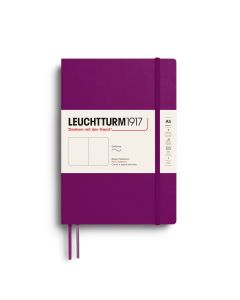 Leuchtturm1917 Notitieboek Medium Softcover Burgundy Blanco