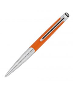 S.T. Dupont Defi Millennium Silver and Matt Orange Balpen