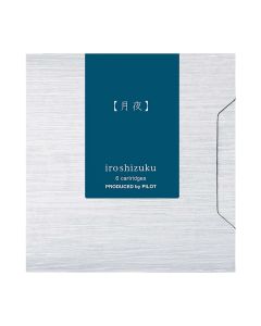 Pilot Iroshizuku Inkt Tsuki-Yo - Donkerblauw - 6 inktpatronen