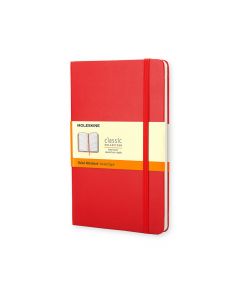 Moleskine Classic Pocket Notebook Rode Zachte Kaft Lijntjes 
