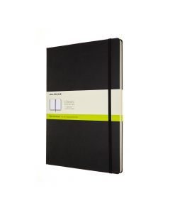 Moleskine Classic A4 Notebook Zwart Harde Kaft Blanco