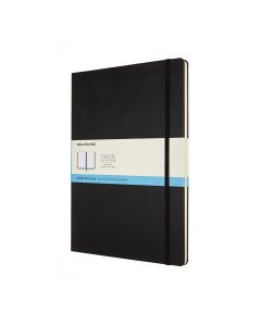 Moleskine Classic A4 Notebook Zwart Zachte Kaft Geruit