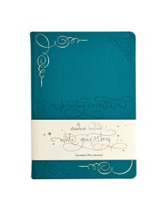 Esterbrook "Write Your Story" Journal Teal Dotted Notitieboek A5