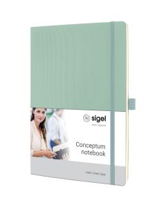 Sigel Conceptum Pure Notitieboek Ca. A4 Mint Green Soft Cover Gelijnd
