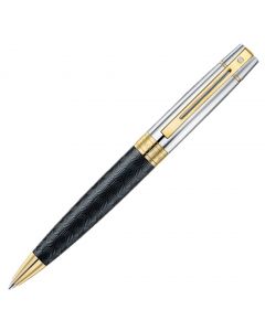 Sheaffer 300 Engraved Black with Chrome Balpen