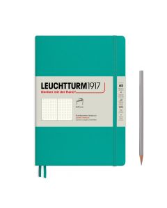 Leuchtturm1917 Notitieboek Medium Softcover Pacific Green Dotted