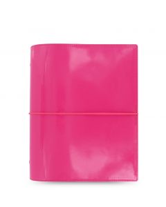 Filofax Domino A5 Patent Pink