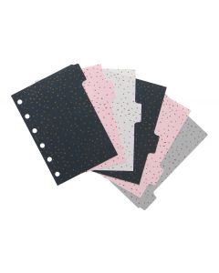 Filofax Vulling Pocket Bladwijzers Confetti