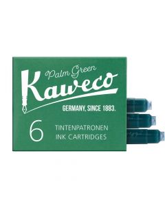 Kaweco Inktpatronen Palm Green 6 stuks