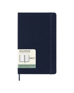 Moleskine Large Agenda 18 maanden Week + Notities 2026-2027 Safier Harde Kaft