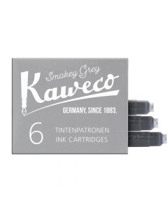 Kaweco Inktpatronen Smoky Grey 6 stuks