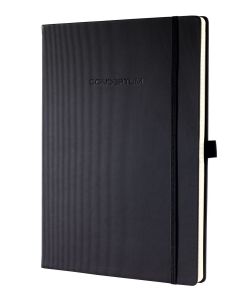 Sigel Conceptum Pure Notitieboek A4 Zwart Hard cover Geruit