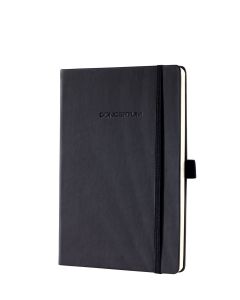 Sigel Conceptum Pure Notitieboek A5 Hard Cover Zwart Geruit