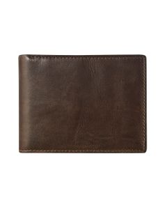Maverick Brown Lederen Billfold RFID voor Extra Kaarten