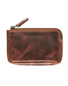 Maverick The Original Lederen RFID geldbeugel met rits