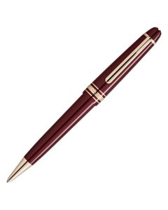 Montblanc Meisterstück Midsize Burgundy Red Balpen