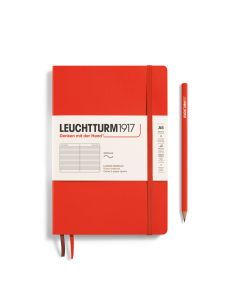 LEUCHTTURM1917 Notitieboek Medium Softcover Lobster Gelijnd
