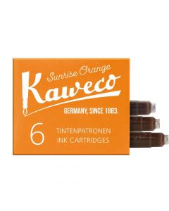 Kaweco Inktpatronen Sun Orange 6 stuks