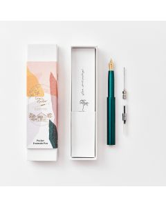 Tom's Studio Pocket Fountain Pen V2 Ivy