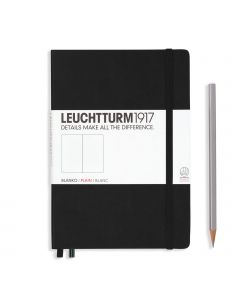 Leuchtturm1917 Notitieboek Medium Black Blanco