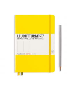 Leuchtturm1917 Notitieboek Medium Yellow Dotted
