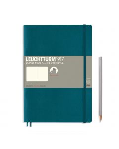 LEUCHTTURM1917 Notitieboek Composition B5 Soft Cover Pacific Green Blanco