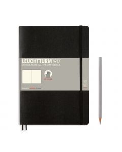 Leuchtturm1917 Notitieboek Composition B5 Soft Cover Black Blanco