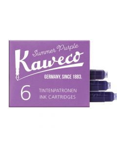 Kaweco Inktpatronen Summer Purple 6 stuks