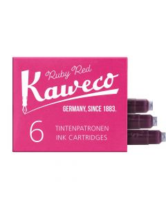 Kaweco Inktpatronen Ruby Red 6 stuks