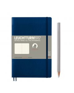 Leuchtturm1917 Notitieboek Slim B6+ Soft Cover Navy Dotted