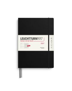 Leuchtturm1917 Agenda 2027 Weekplanner met notities Master A4+ Black