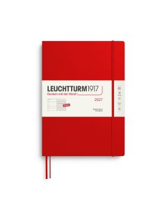 Leuchtturm1917 Agenda 2027 Weekplanner met notities Master A4+ Cherry
