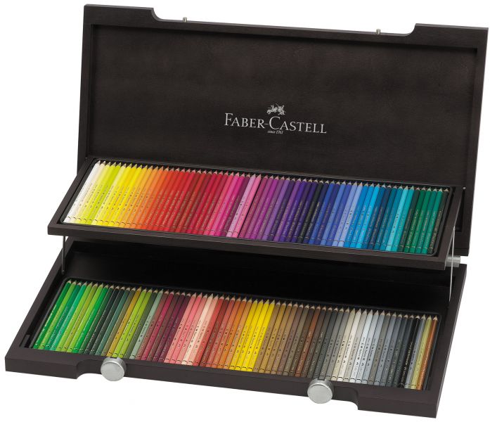 Erfenis Erfgenaam opslag Faber-Castell Polychromos kleurpotloden kist van 120 stuks Compendium