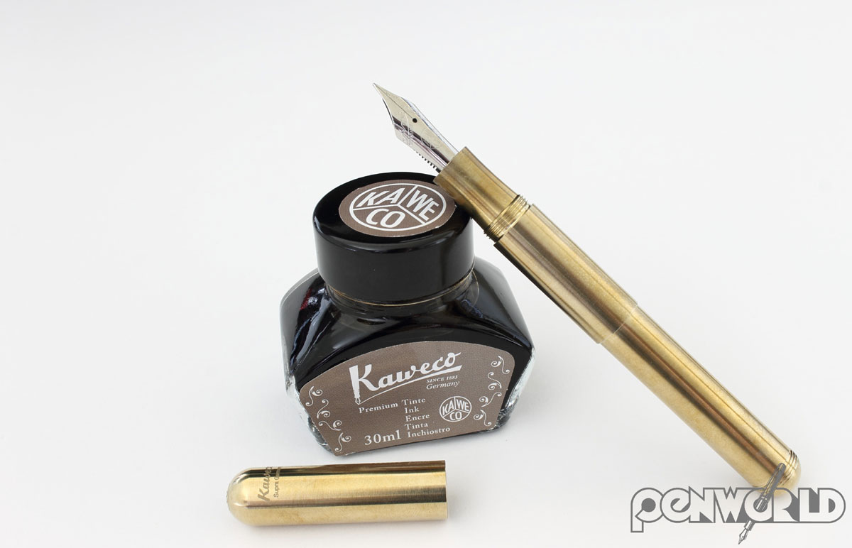 Kaweco Supra Brass with ink
