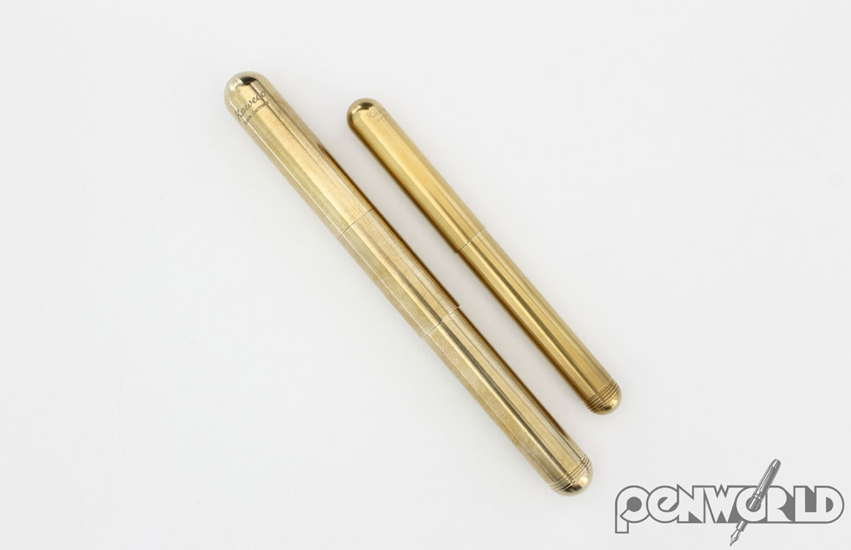 Kaweco Supra Brass next to Liliput