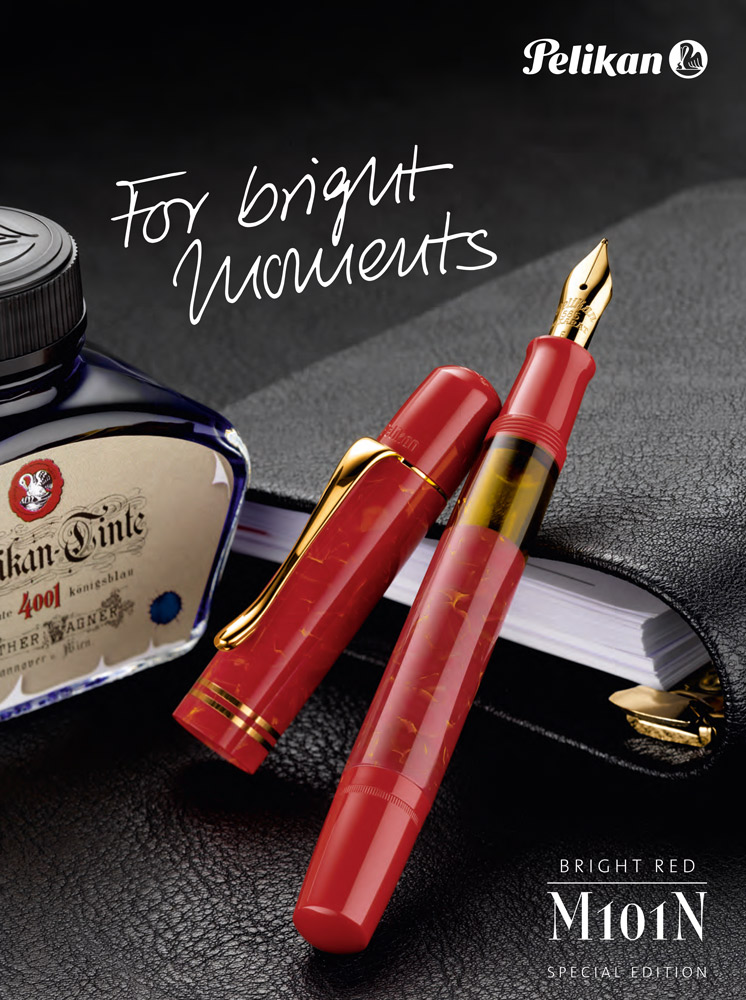 Pelikan M101N Bright Red