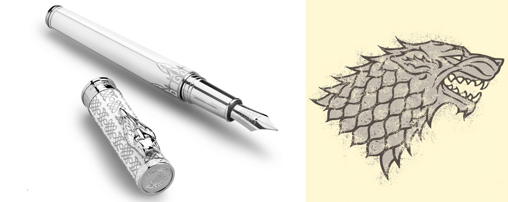 Games of Thrones Montegrappa Stark