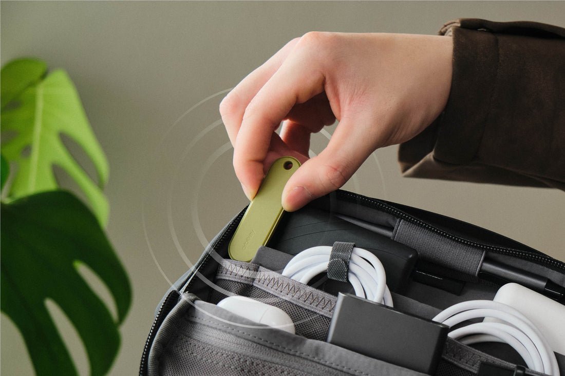 Orbitkey Universal Tracker in een etui